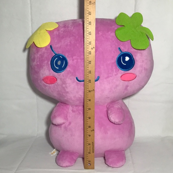 JUMBO Tamagotchi Violetchi Plush 17” Bandai - Picture 7 of 7